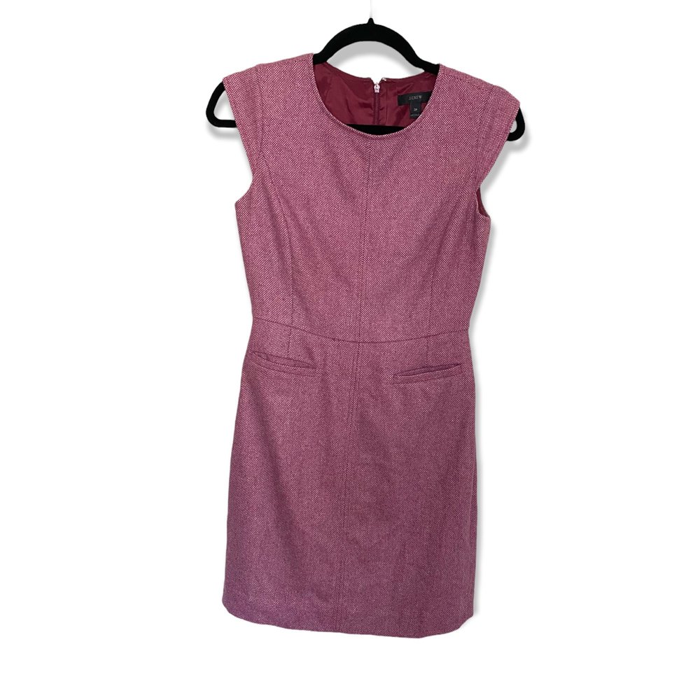 J. Crew Red Sheath Dress - 2P